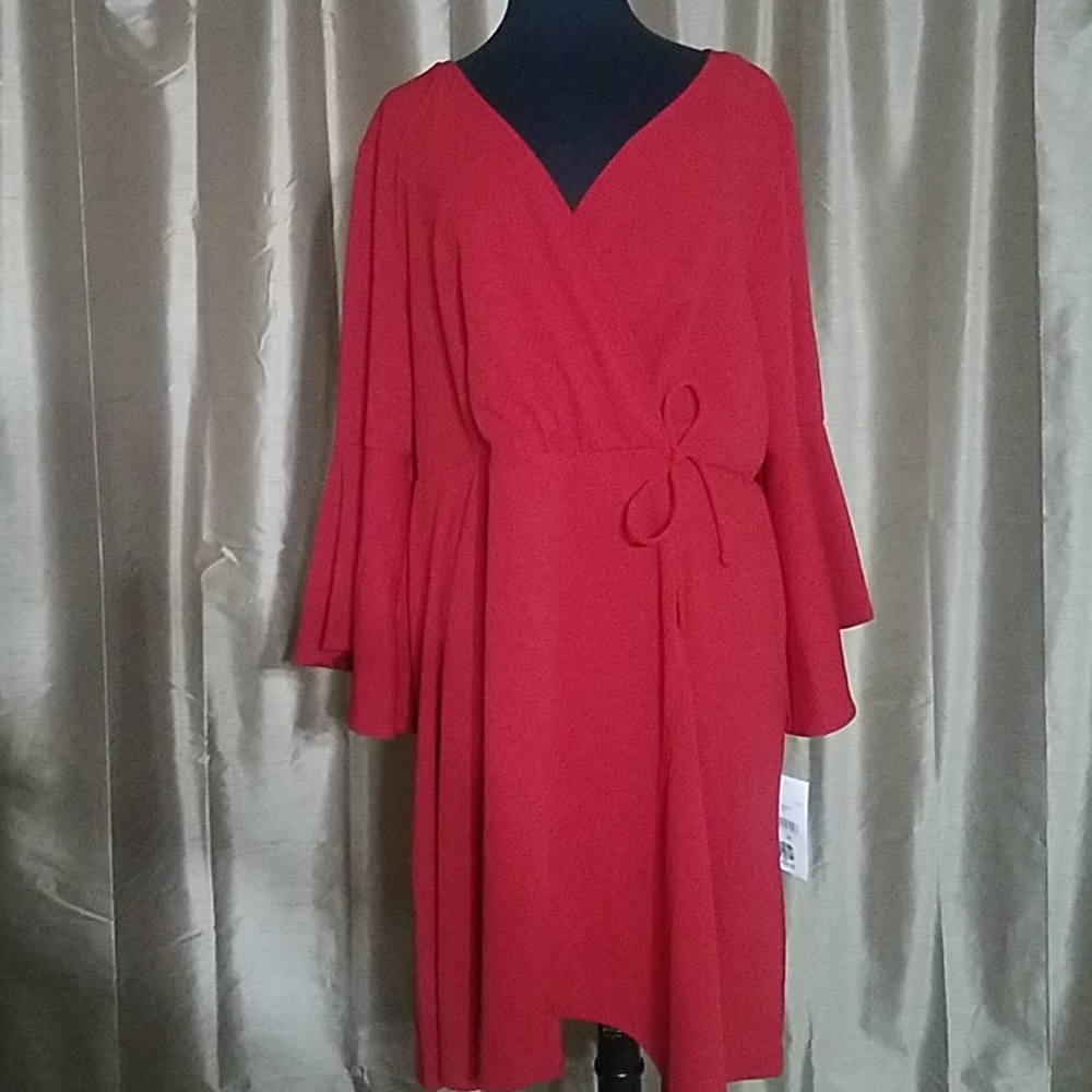 NWT faux wrap dress